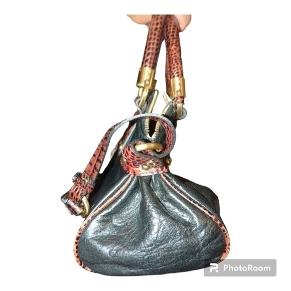 Brahmin women's purses black and brown - Picture 4 of 9